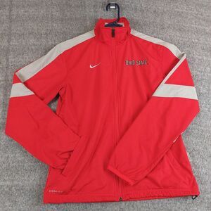 Ohio State Buckeyes Nike Zone Blitz Storm Fit 1 Jacket Womens Small Lightweight